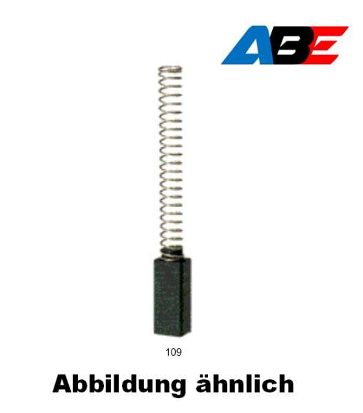 Kohlebürste - 586-4 - 5x8x17,5 mm - passend für AEG Bild 1
