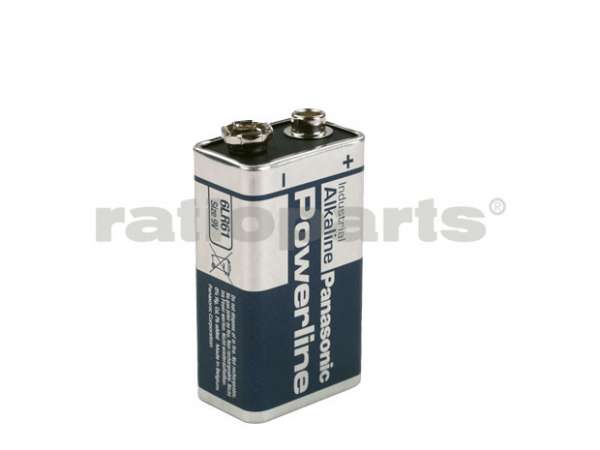Batterie 9V 6LR61 9 Volt Block Industrie Standard Bild 1